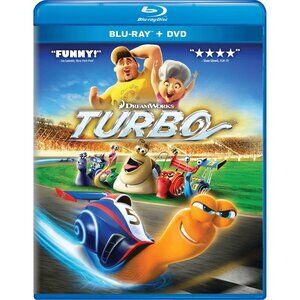 Turbo Blu-Ray + DVD DreamWorks Animated Family Movie